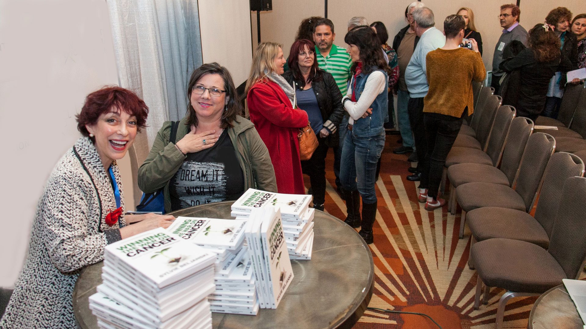 Winning the War on Cancer Book Signing Sylvie Beljanski